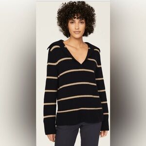 VINCE Johny Collar Wool Cashmere Sweater Size XXS